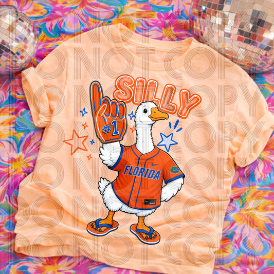 Florida Silly Goose #6975 - Ready to Press DTF Transfer Full Color