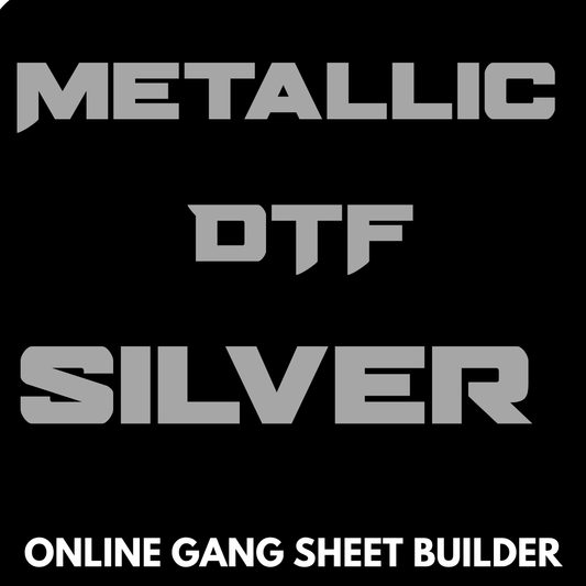 Silver Metallic DTF - Create A Gang Sheet