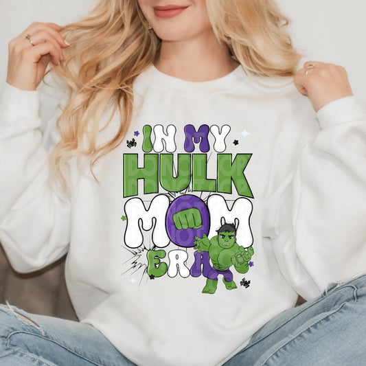 Hulk Mom Era #1497  - Ready to Press DTF Transfer Full Color