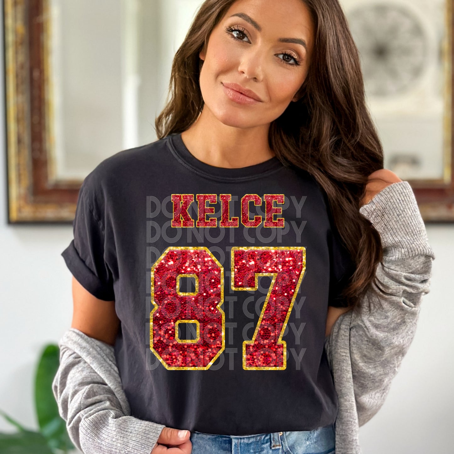 Kelce Jersey Set #1711 - Ready to Press DTF Transfer Full Color