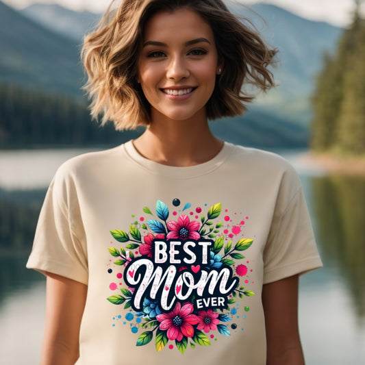 Best Mom Ever #2064 - Ready to Press DTF Transfer Full Color