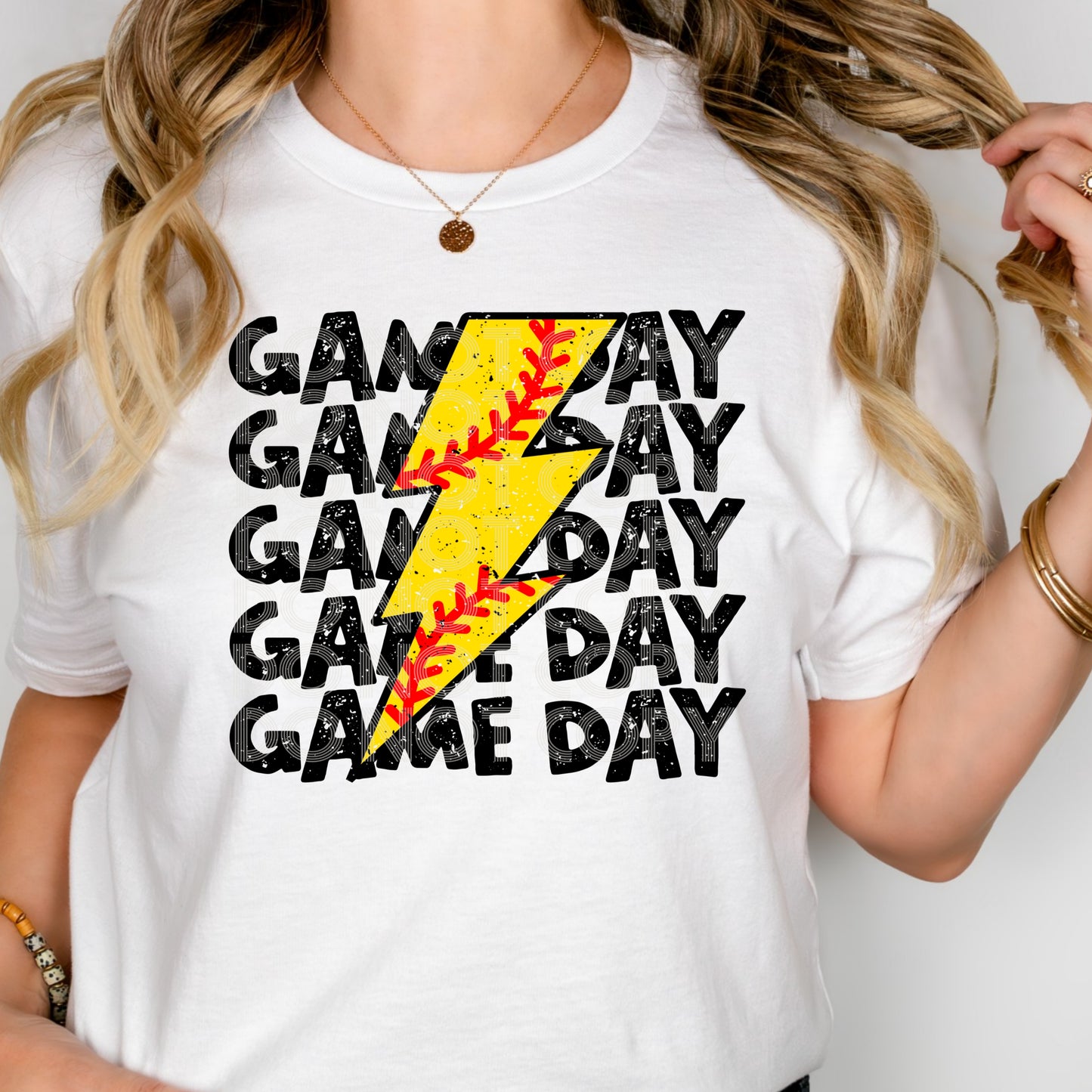 GameDay Softball #3079 - Ready to Press DTF Transfer Full Color