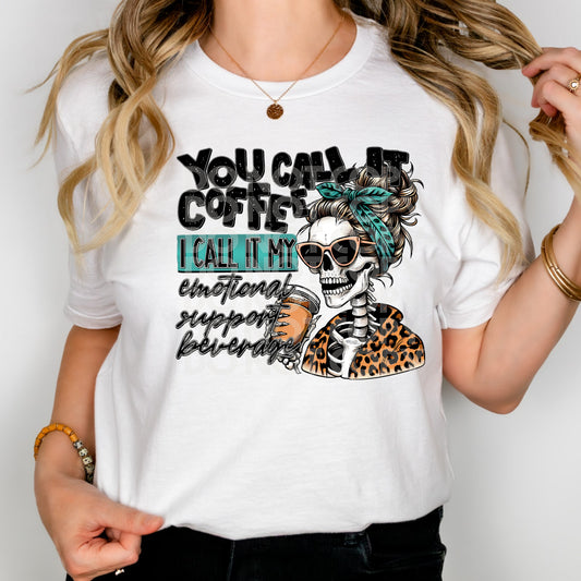 You Call It Coffee #3151 - Ready to Press DTF Transfer Full Color