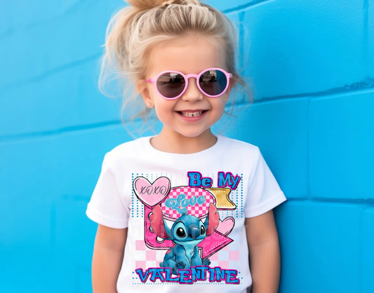 Be My Valentine #4213 - Ready to Press DTF Transfer Full Color