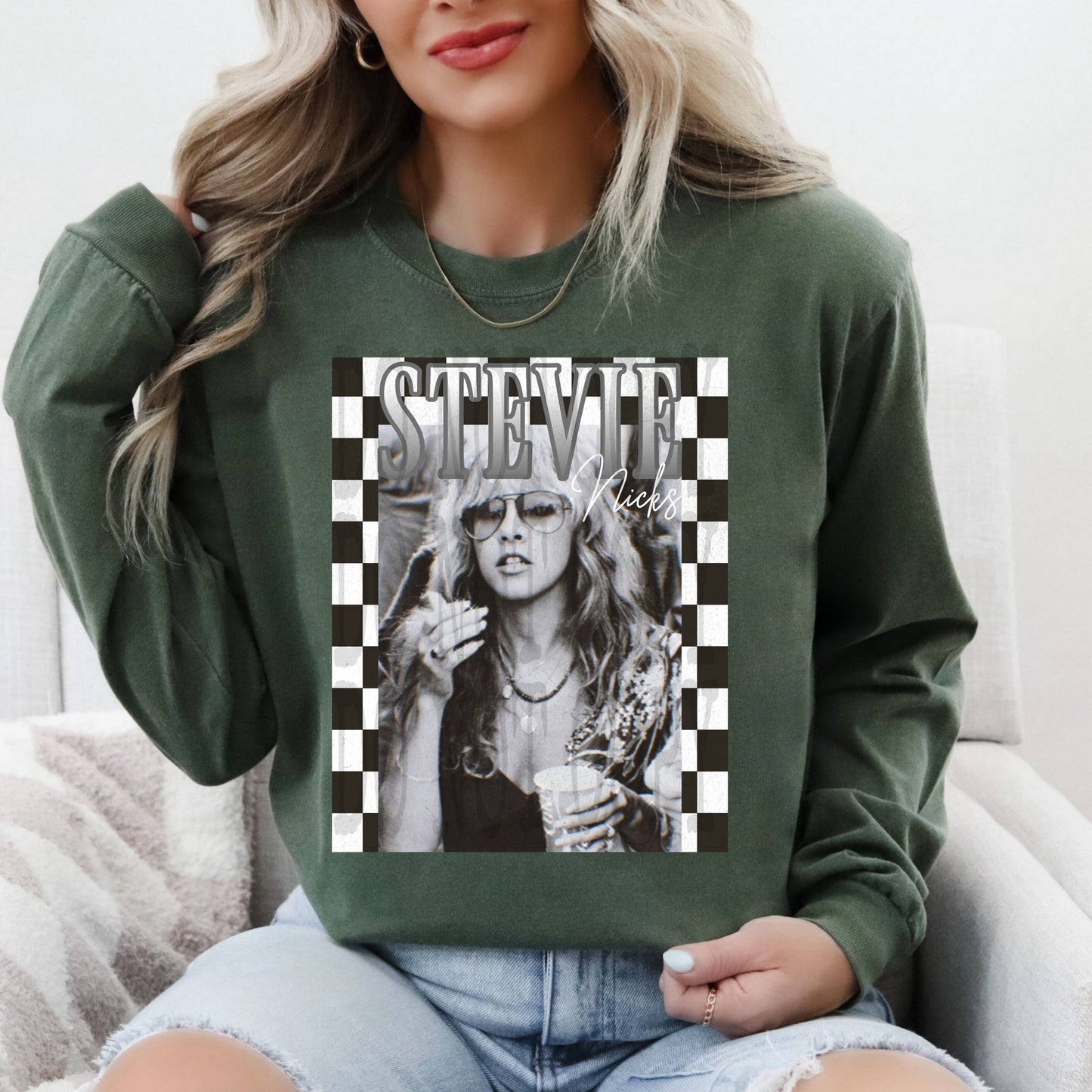 Stevie Nicks #4253 - Ready to Press DTF Transfer Full Color - Pro Blanks