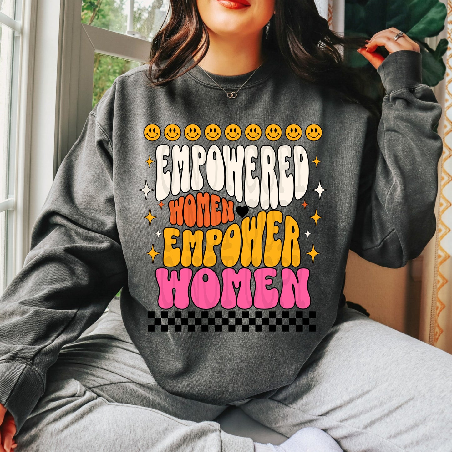 Empowered Women #4279 - Ready to Press DTF Transfer Full Color - Pro Blanks
