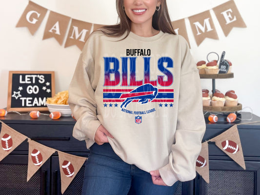 Bills #4365 - Ready to Press DTF Transfer Full Color