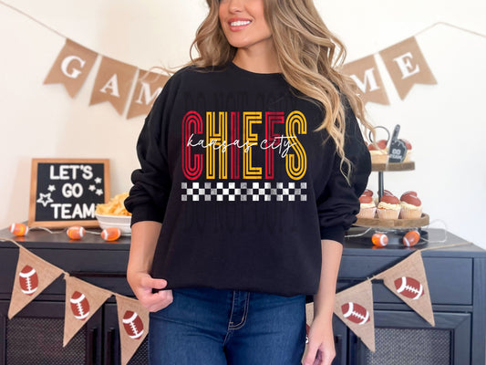 Chiefs #4393 - Ready to Press DTF Transfer Full Color