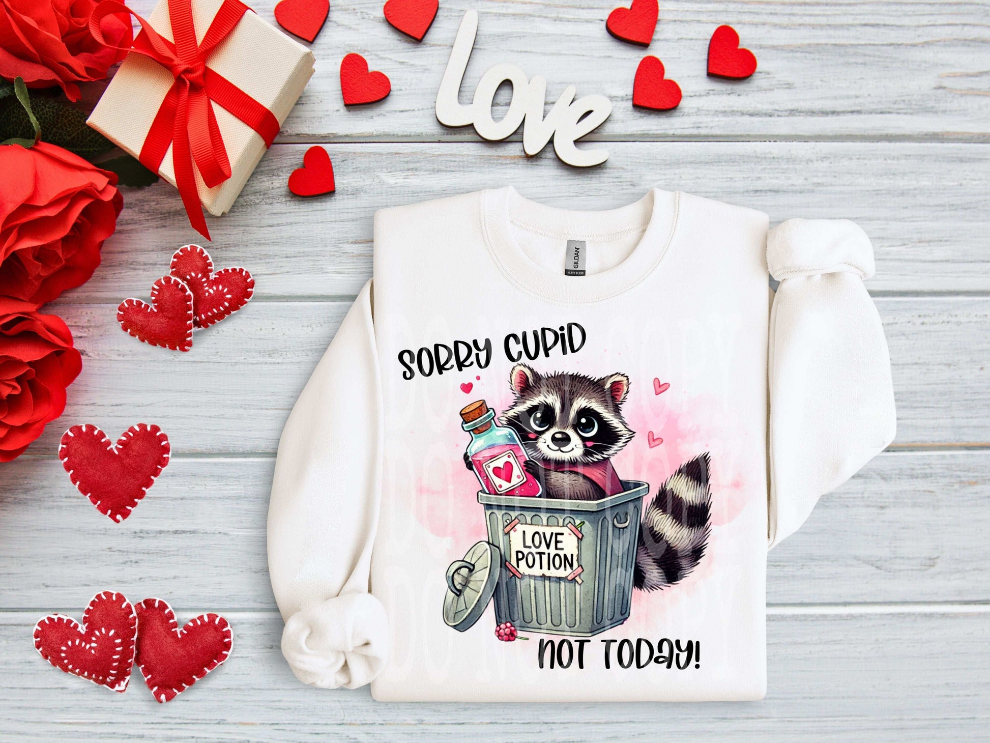 Sorry Cupid #4455 - Ready to Press DTF Transfer Full Color