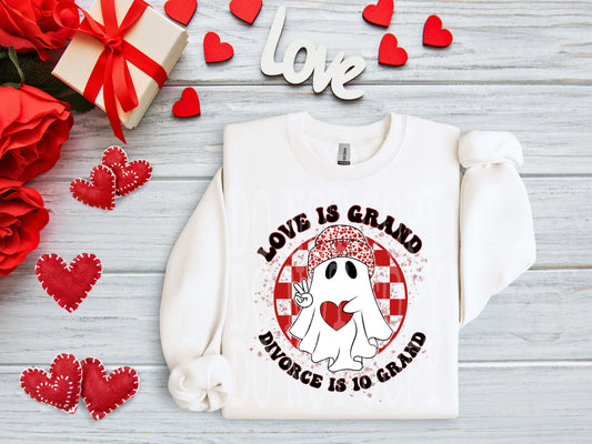 Love Is Grand #4459 - Ready to Press DTF Transfer Full Color
