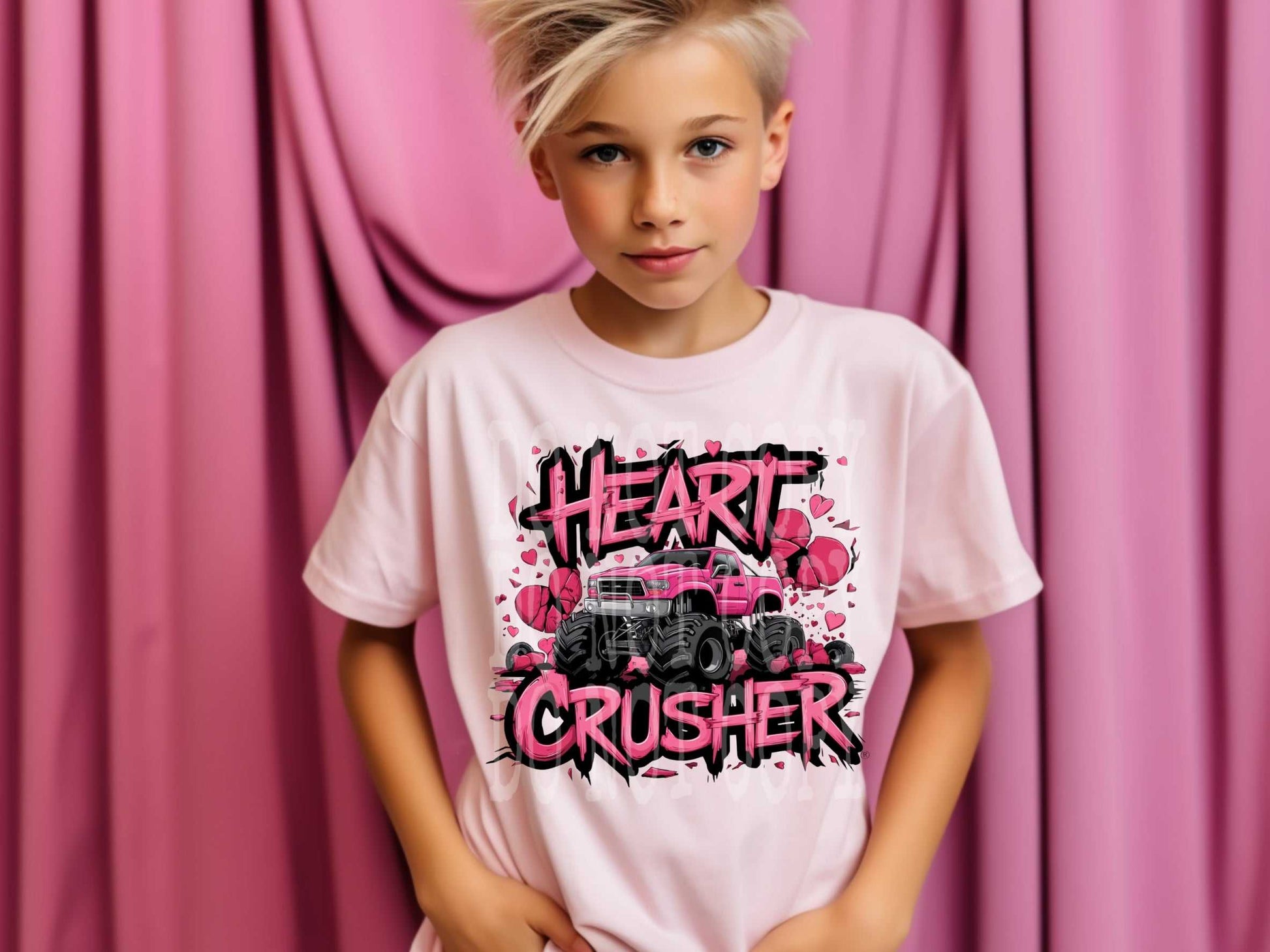 Heart Crusher #4460 - Ready to Press DTF Transfer Full Color