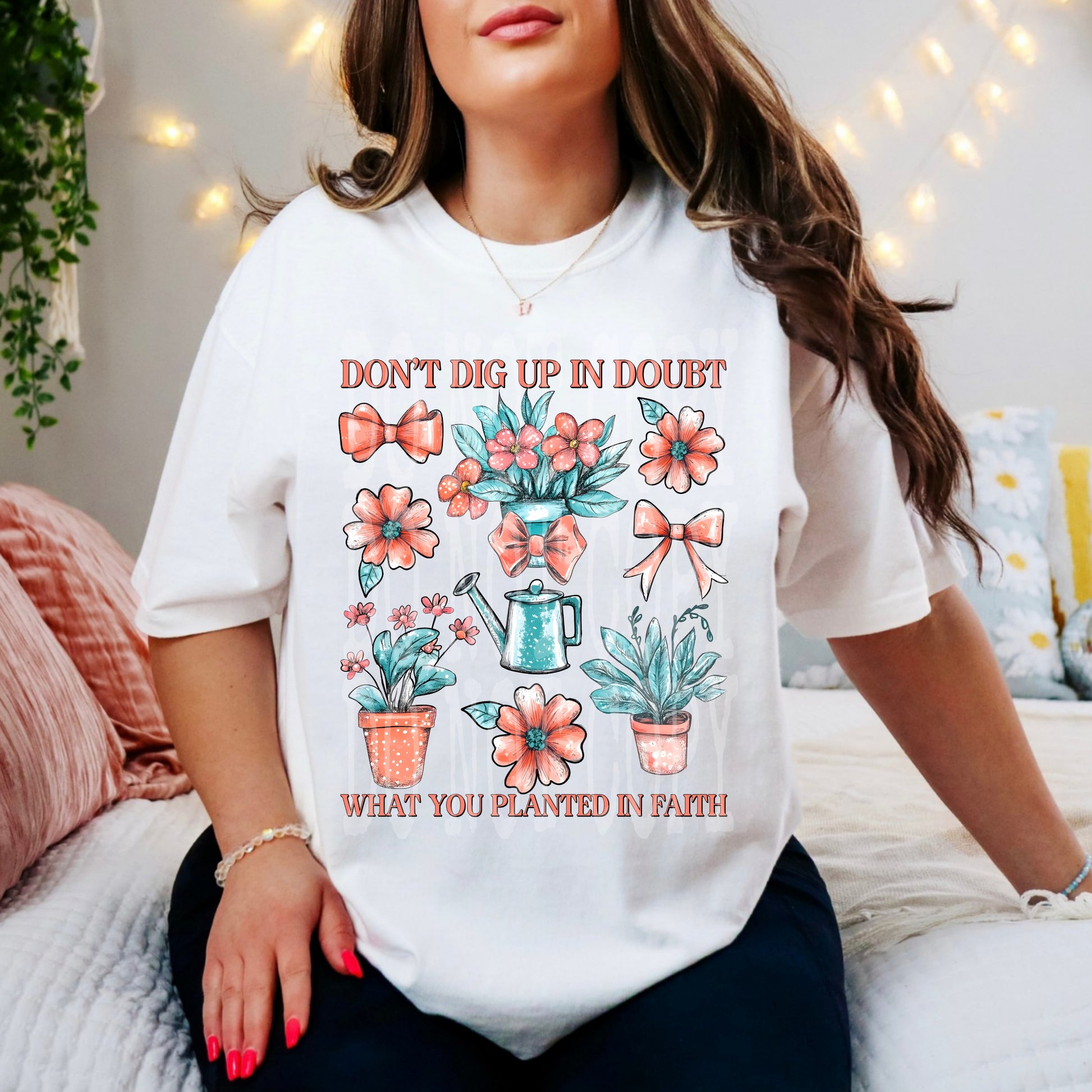 Dont Dig Up In Doubt #5015 - Ready to Press DTF Transfer Full Color - Pro Blanks