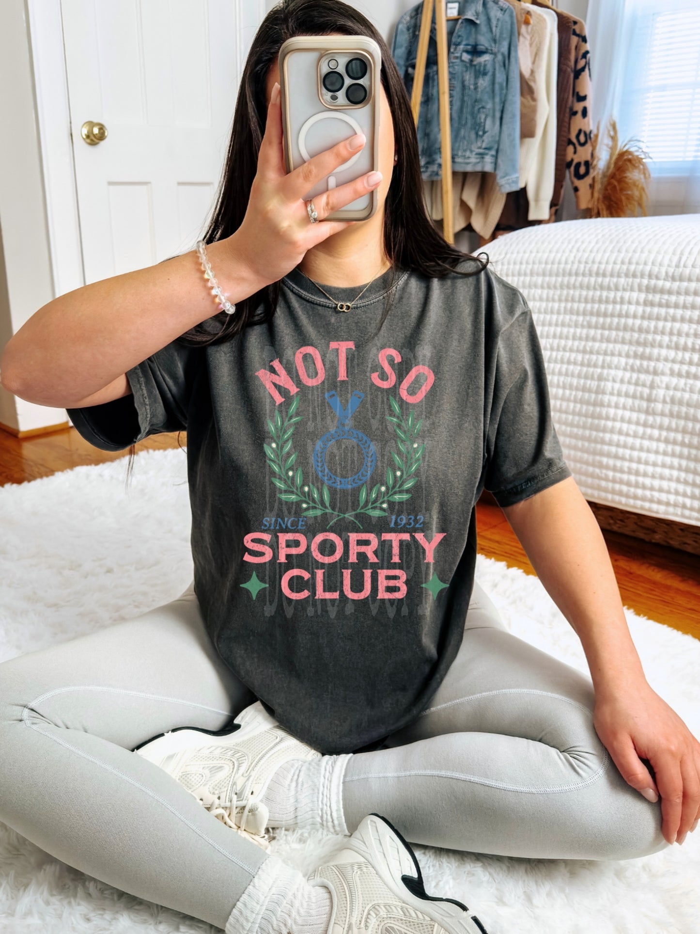 Not So Sporty Club #4548 - Ready to Press DTF Transfer Full Color - Pro Blanks