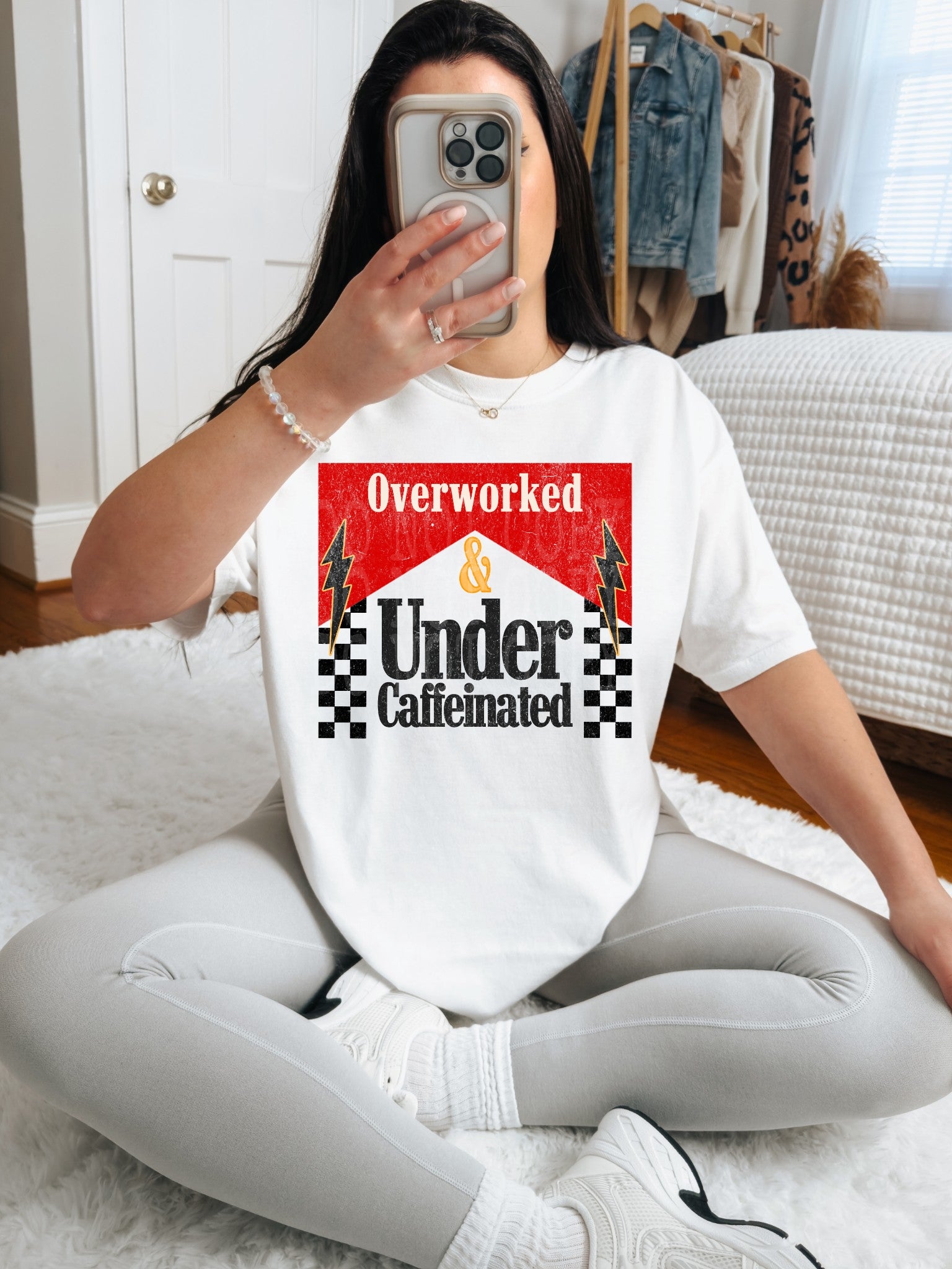 Overworked #4545 - Ready to Press DTF Transfer Full Color - Pro Blanks