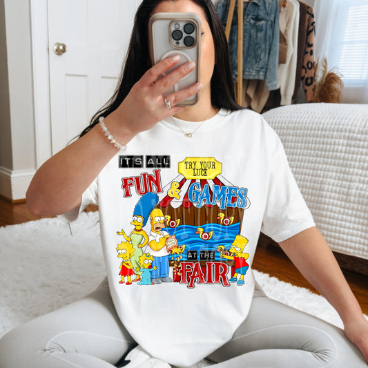 Fun & Games #4584 - Ready to Press DTF Transfer Full Color