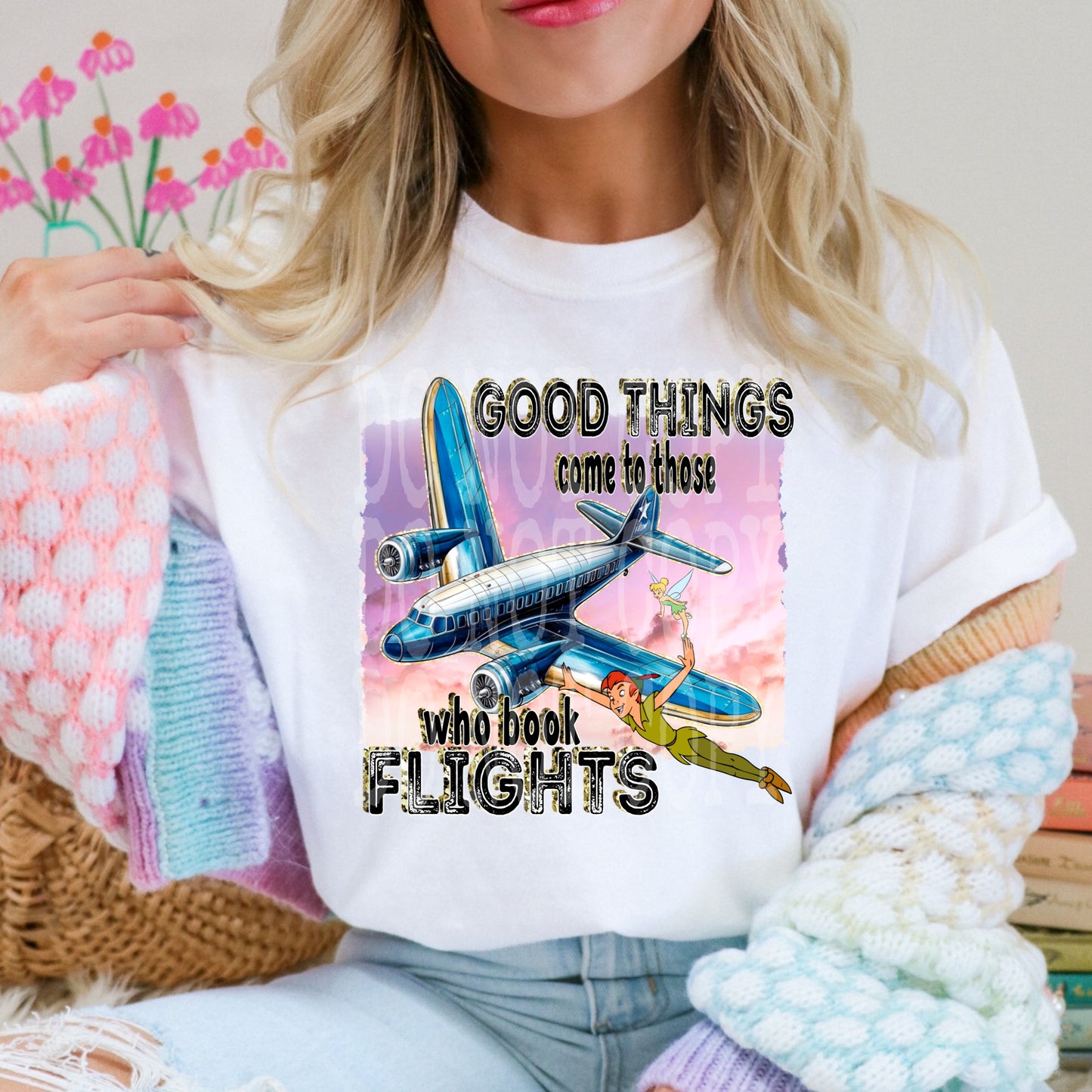 Good Things Come To Those #4590 - Ready to Press DTF Transfer Full Color