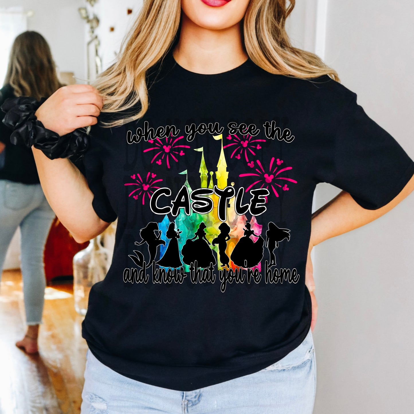 When You See The Castle #4588 - Ready to Press DTF Transfer Full Color