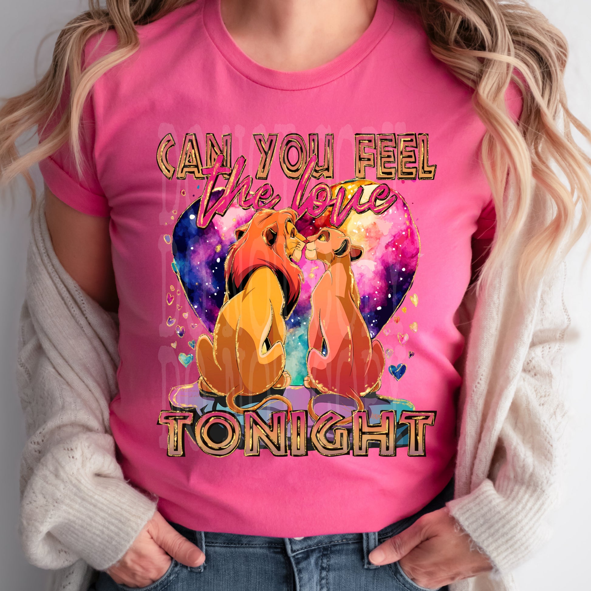 Can You Feel The Love Tonight #4619 - Ready to Press DTF Transfer Full Color - Pro Blanks