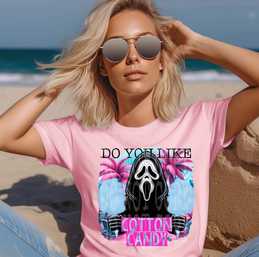 Do You Like Cotton Candy #4724 - Ready to Press DTF Transfer Full Color