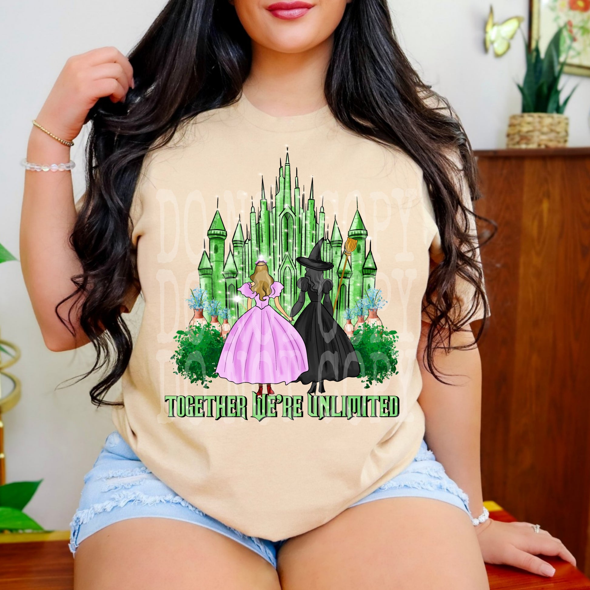 Together We're Unlimited #4692 - Ready to Press DTF Transfer Full Color - Pro Blanks