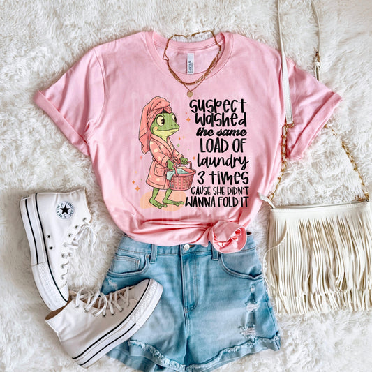 Suspect #4712 - Ready to Press DTF Transfer Full Color - Pro Blanks