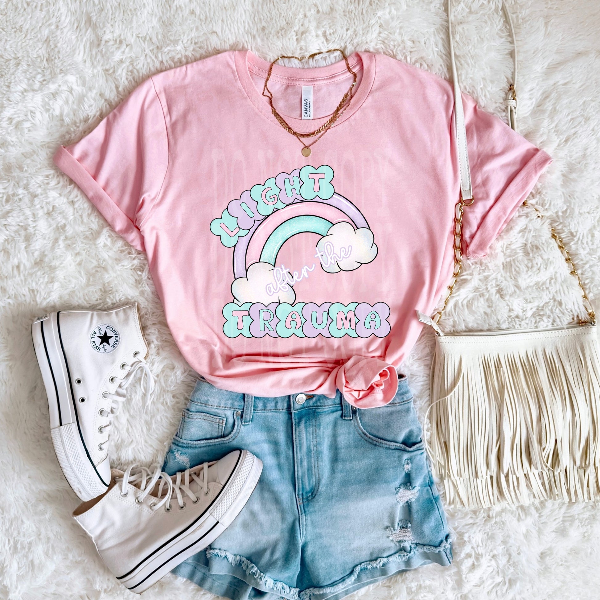 Light After The Trauma #4710 - Ready to Press DTF Transfer Full Color - Pro Blanks