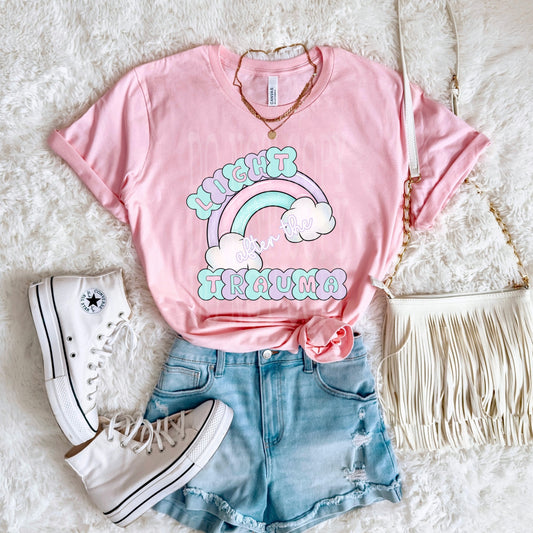 Light After The Trauma #4710 - Ready to Press DTF Transfer Full Color - Pro Blanks