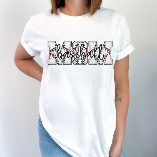 Baseball Mom #4727 - Ready to Press DTF Transfer Full Color