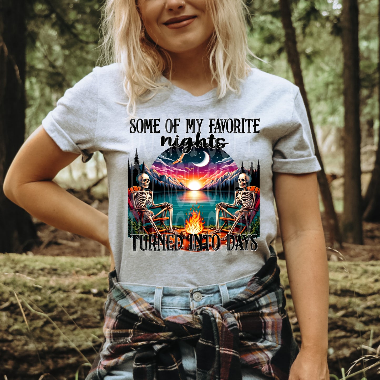 Some Of My Favorite Nights #4772 - Ready to Press DTF Transfer Full Color - Pro Blanks