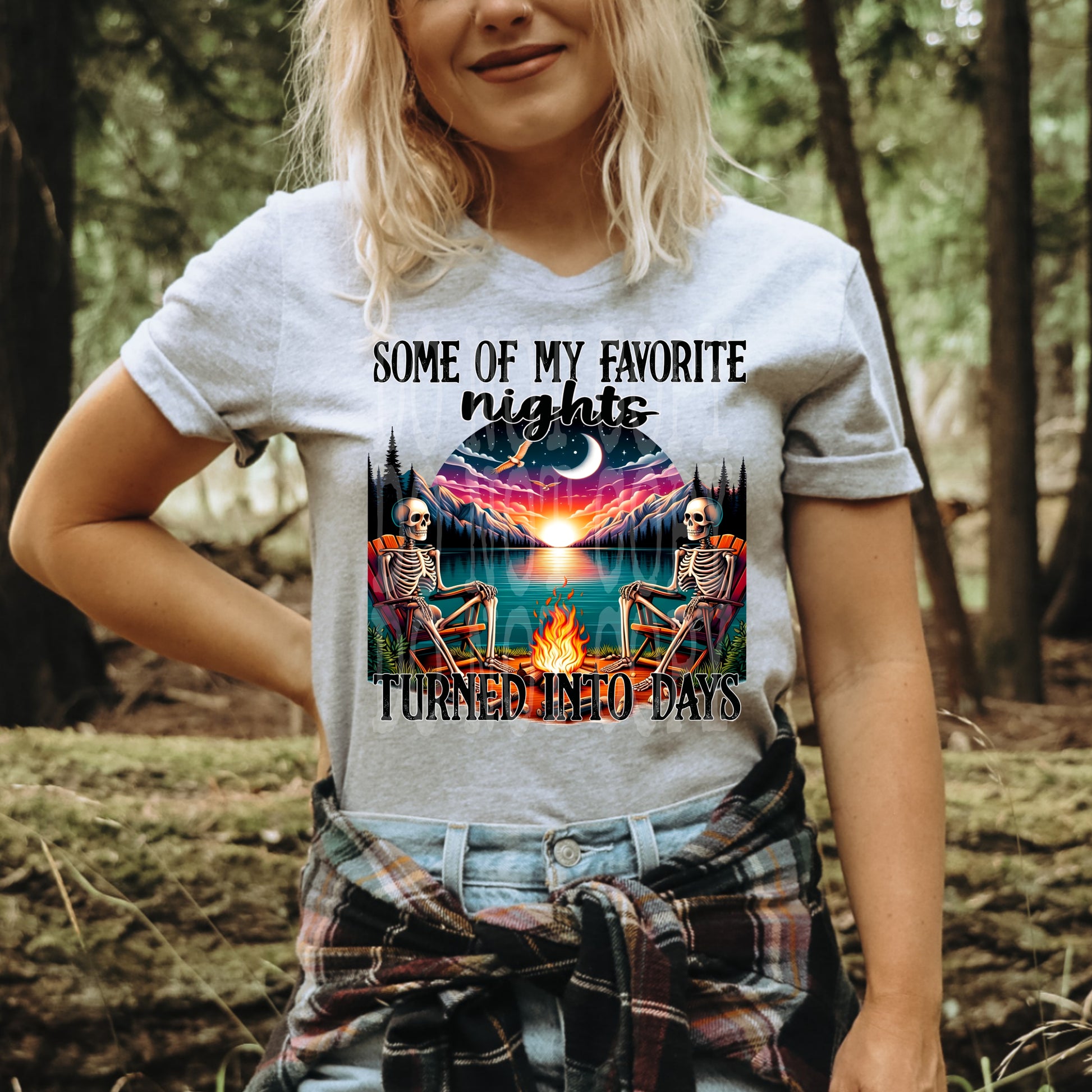 Some Of My Favorite Nights #4772 - Ready to Press DTF Transfer Full Color - Pro Blanks