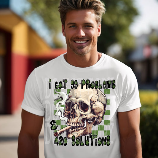 99 Problems #4777 - Ready to Press DTF Transfer Full Color