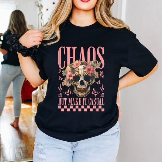Chaos #4832 - Ready to Press DTF Transfer Full Color - Pro Blanks