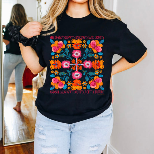 She Is Clothed #4841 - Ready to Press DTF Transfer Full Color