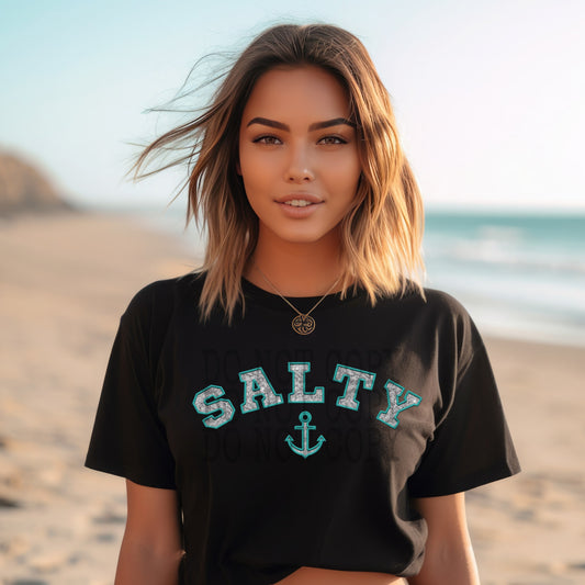 Salty #4858 - Ready to Press DTF Transfer Full Color - Pro Blanks