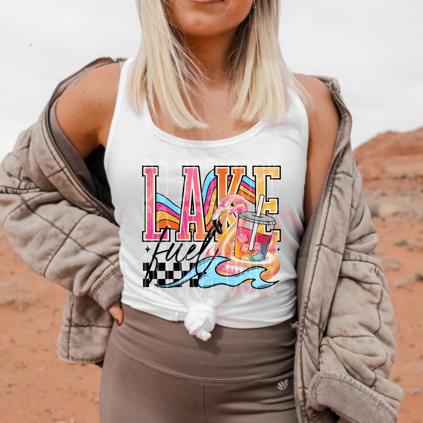 Lake Life #4853 - Ready to Press DTF Transfer Full Color