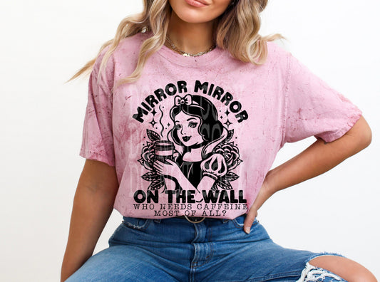 Mirror Mirror #4971 - Ready to Press DTF Transfer Full Color