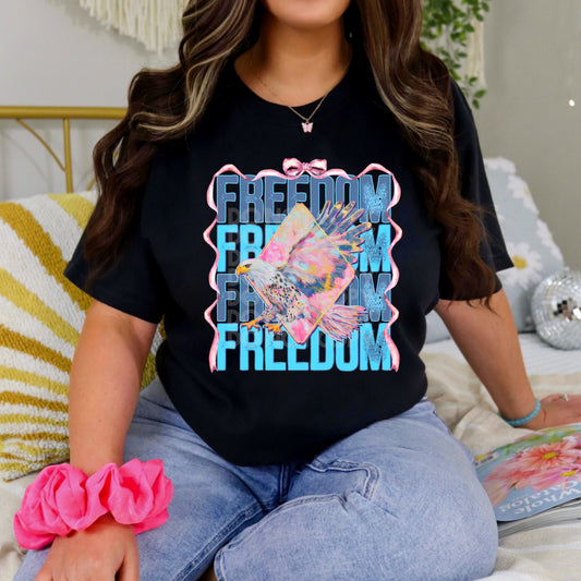 Freedom Pink #4936 - Ready to Press DTF Transfer Full Color