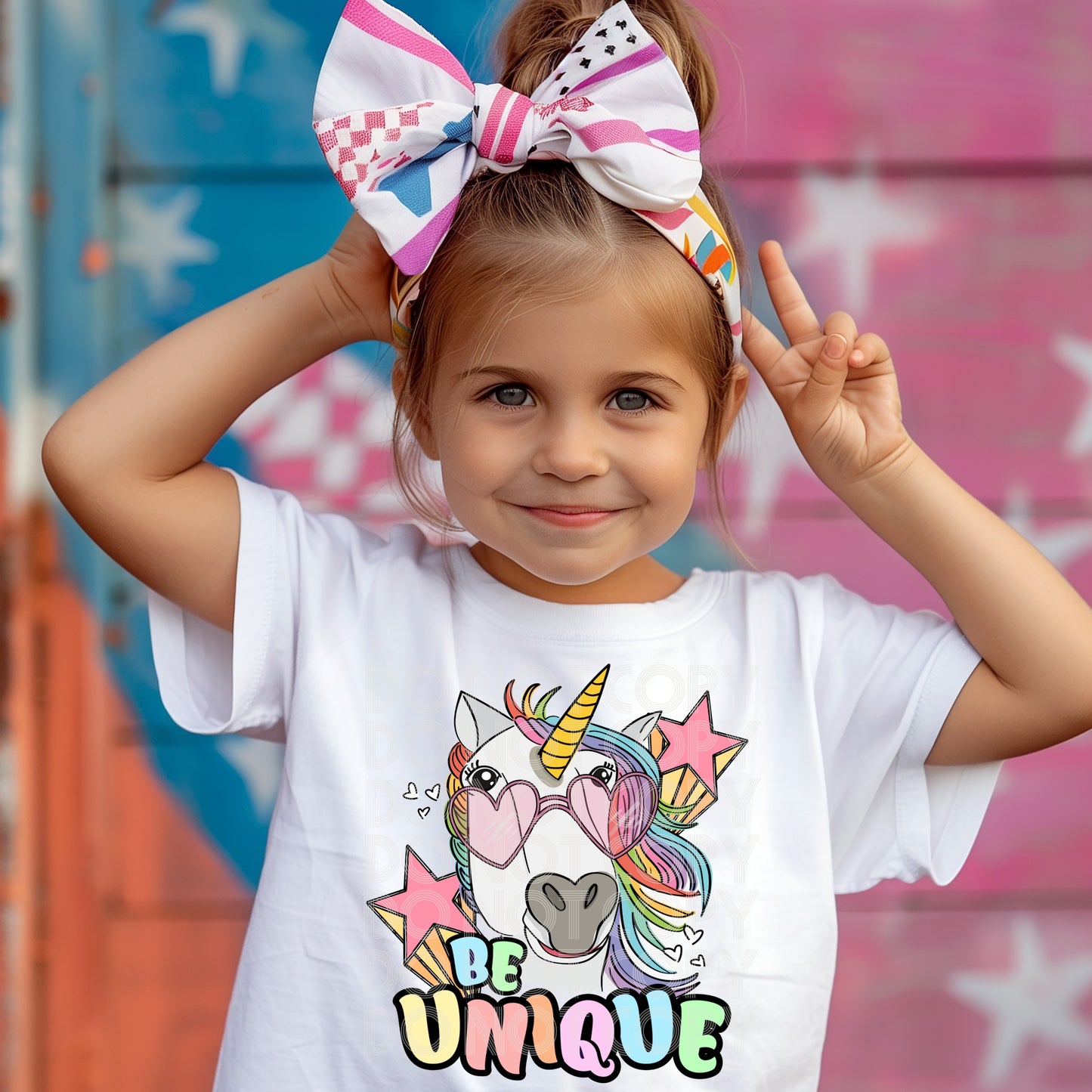 Be Unique #4943 - Ready to Press DTF Transfer Full Color