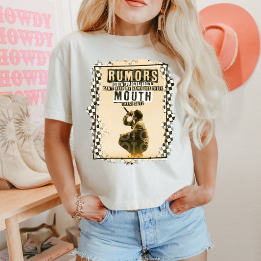 Rumors #4964 - Ready to Press DTF Transfer Full Color