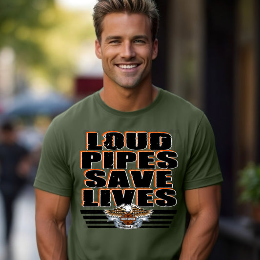 Loud Pipes #5083 - Ready to Press DTF Transfer Full Color