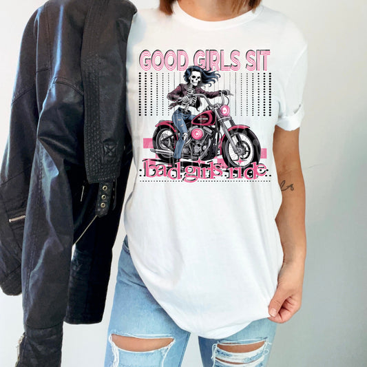 Good Girls Sit Clean Version #5087 - Ready to Press DTF Transfer Full Color - Pro Blanks