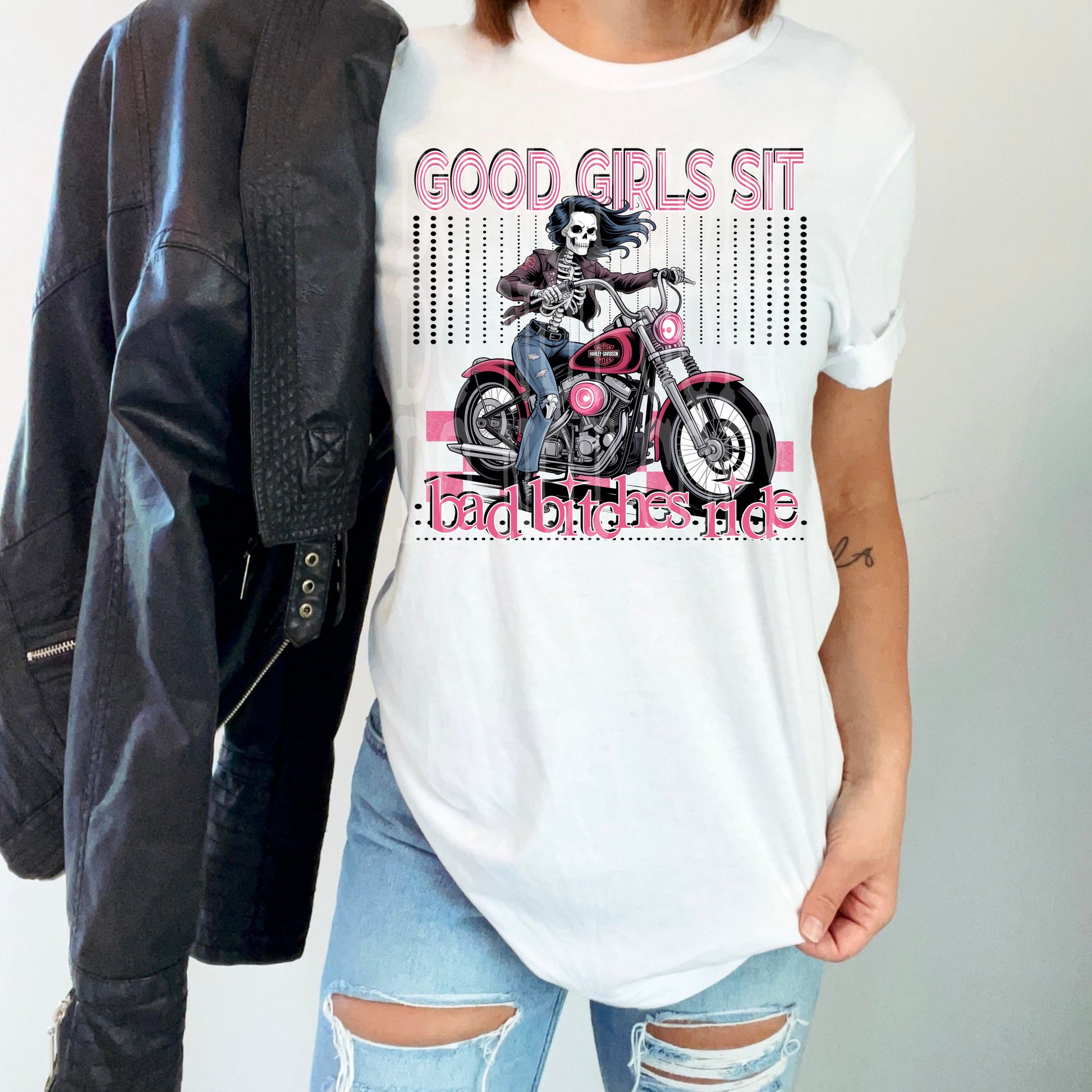 Good Girls Sit #5088 - Ready to Press DTF Transfer Full Color - Pro Blanks