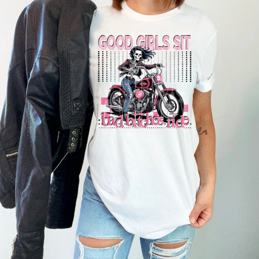 Good Girls Sit #5088 - Ready to Press DTF Transfer Full Color - Pro Blanks