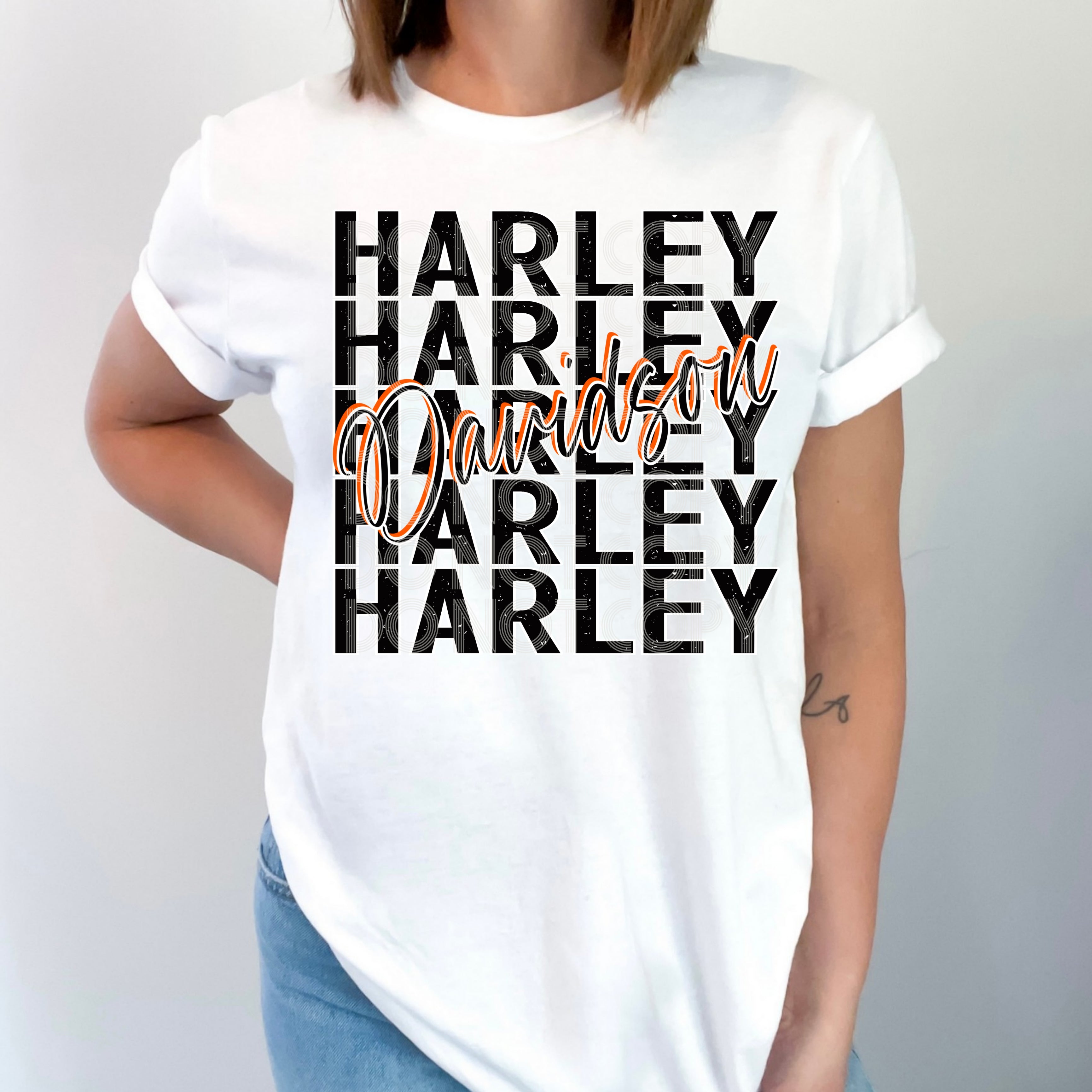 Color 5082 Stacked HD Orange #5082 - Ready to Press DTF Transfer Full Color – Pro ...