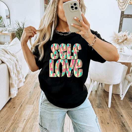 Self Love Club #5207 - Ready to Press DTF Transfer Full Color - Pro Blanks
