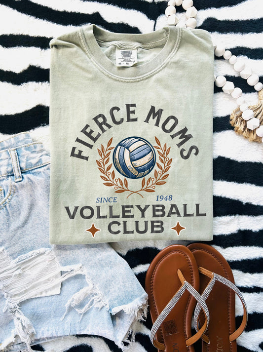 Fierce Moms Volleyball Club #5252 - Ready to Press DTF Transfer Full Color - Pro Blanks