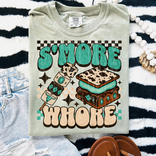 Smore Whore #5267 - Ready to Press DTF Transfer Full Color - Pro Blanks