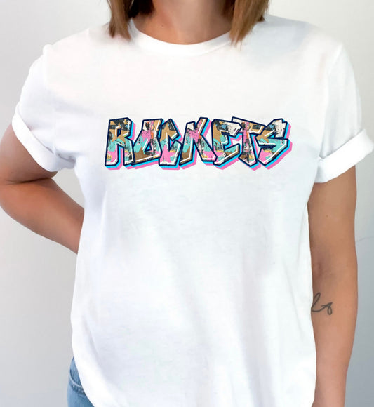 Rockets #5302 - Ready to Press DTF Transfer Full Color - Pro Blanks