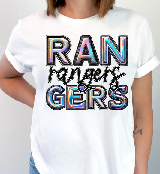 Rangers Holo #5333 - Ready to Press DTF Transfer Full Color - Pro Blanks