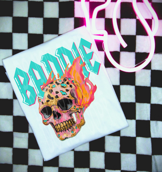 Baddie #5366 - Ready to Press DTF Transfer Full Color